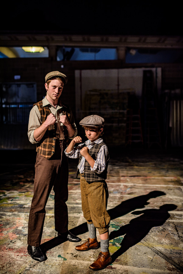 BWW Photo Exclusive: Watch What Happens... Backstage with NEWSIES at The Muny! Image