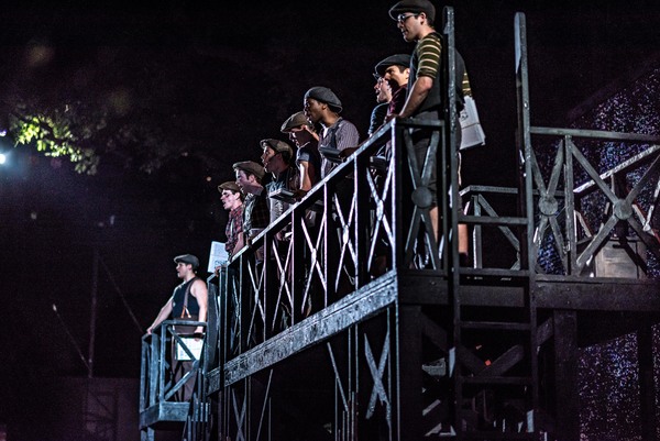 BWW Photo Exclusive: Watch What Happens... Backstage with NEWSIES at The Muny! Image