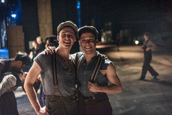 BWW Photo Exclusive: Watch What Happens... Backstage with NEWSIES at The Muny! Image