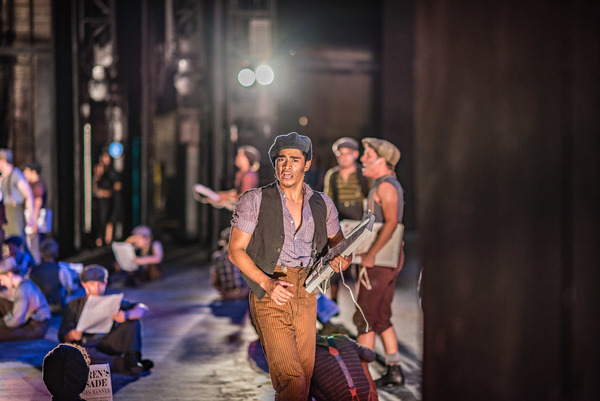 BWW Photo Exclusive: Watch What Happens... Backstage with NEWSIES at The Muny! Image