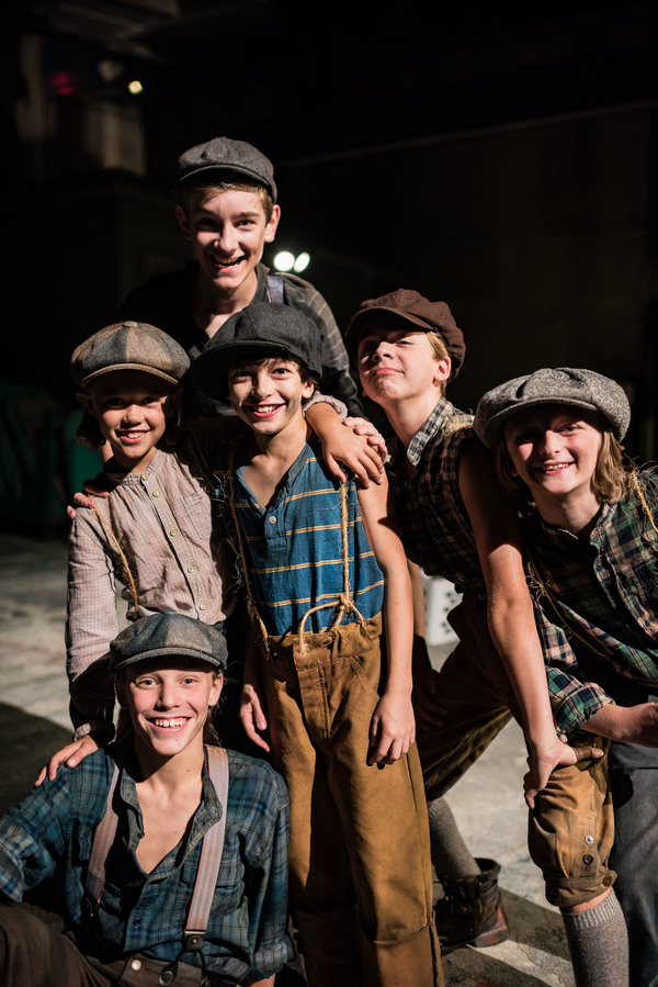BWW Photo Exclusive: Watch What Happens... Backstage with NEWSIES at The Muny! Image