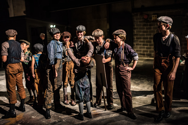 BWW Photo Exclusive: Watch What Happens... Backstage with NEWSIES at The Muny! Image