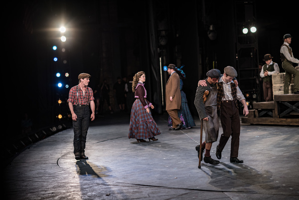 BWW Photo Exclusive: Watch What Happens... Backstage with NEWSIES at The Muny! Image