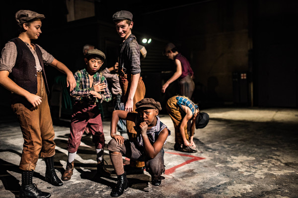 BWW Photo Exclusive: Watch What Happens... Backstage with NEWSIES at The Muny! Image