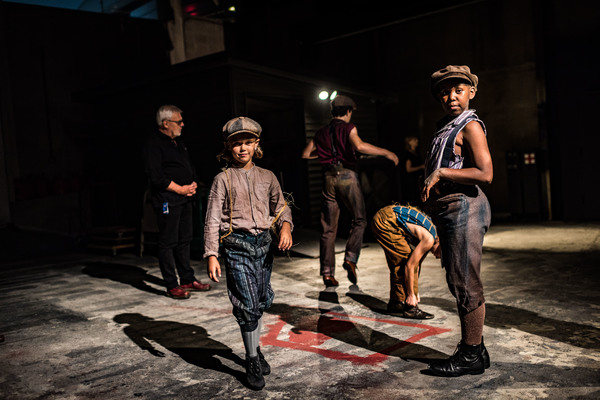 BWW Photo Exclusive: Watch What Happens... Backstage with NEWSIES at The Muny! Image