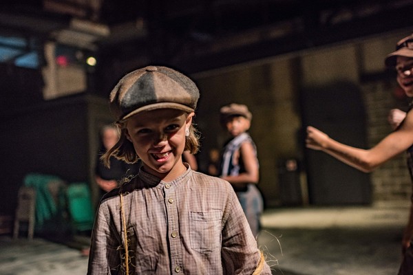 BWW Photo Exclusive: Watch What Happens... Backstage with NEWSIES at The Muny! Image