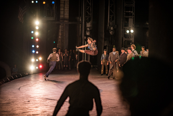 BWW Photo Exclusive: Watch What Happens... Backstage with NEWSIES at The Muny! Image