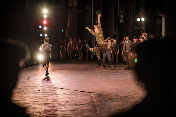 BWW Photo Exclusive: Watch What Happens... Backstage with NEWSIES at The Muny! Image