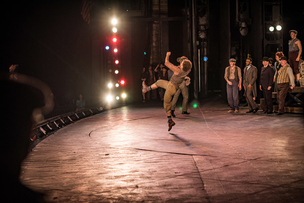 BWW Photo Exclusive: Watch What Happens... Backstage with NEWSIES at The Muny! Image