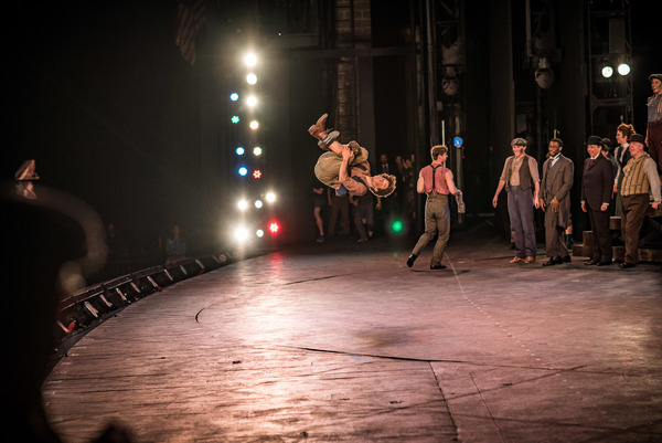 BWW Photo Exclusive: Watch What Happens... Backstage with NEWSIES at The Muny! Image