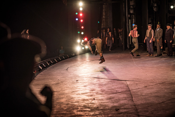 BWW Photo Exclusive: Watch What Happens... Backstage with NEWSIES at The Muny! Image