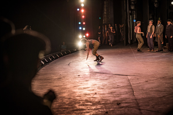 BWW Photo Exclusive: Watch What Happens... Backstage with NEWSIES at The Muny! Image