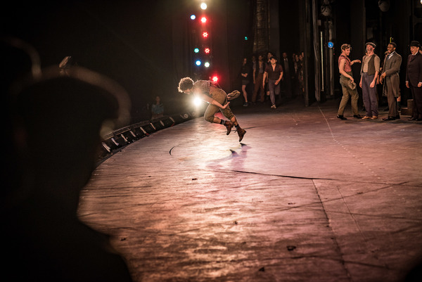 BWW Photo Exclusive: Watch What Happens... Backstage with NEWSIES at The Muny! Image
