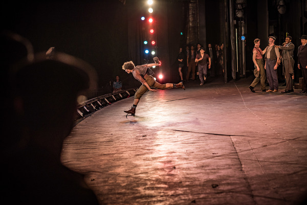 BWW Photo Exclusive: Watch What Happens... Backstage with NEWSIES at The Muny! Image