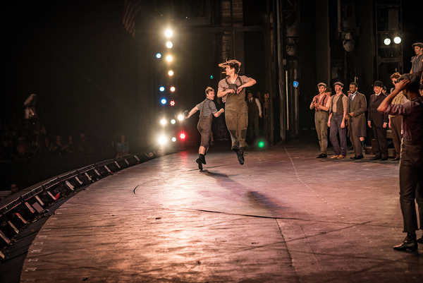 BWW Photo Exclusive: Watch What Happens... Backstage with NEWSIES at The Muny! Image