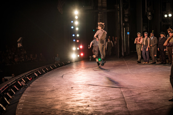 BWW Photo Exclusive: Watch What Happens... Backstage with NEWSIES at The Muny! Image