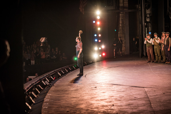 BWW Photo Exclusive: Watch What Happens... Backstage with NEWSIES at The Muny! Image