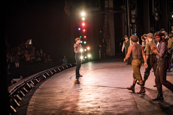BWW Photo Exclusive: Watch What Happens... Backstage with NEWSIES at The Muny! Image