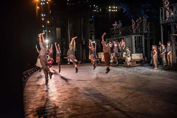 BWW Photo Exclusive: Watch What Happens... Backstage with NEWSIES at The Muny! Image