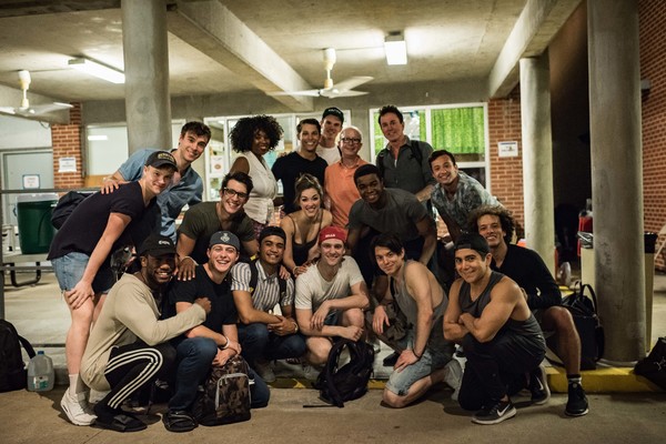BWW Photo Exclusive: Watch What Happens... Backstage with NEWSIES at The Muny! Image