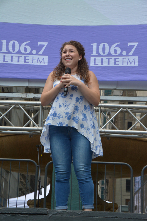 Photo Coverage: Casts of COME FROM AWAY. CHARLIE, and More Dazzle Broadway In Bryant Park Image
