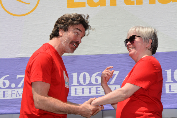 Photo Coverage: Casts of COME FROM AWAY. CHARLIE, and More Dazzle Broadway In Bryant Park Image
