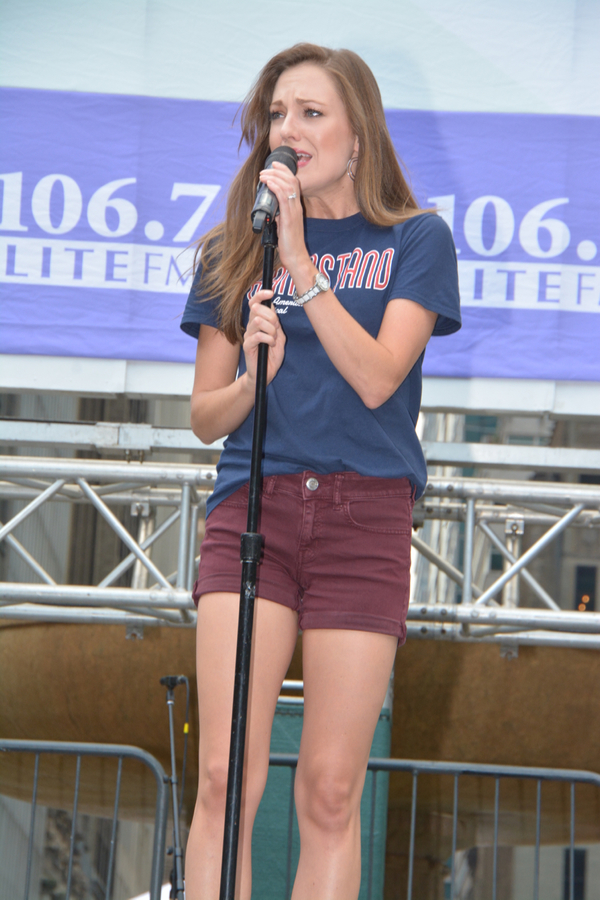 Photo Coverage: Casts of COME FROM AWAY. CHARLIE, and More Dazzle Broadway In Bryant Park Image