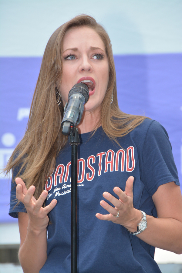 Photo Coverage: Casts of COME FROM AWAY. CHARLIE, and More Dazzle Broadway In Bryant Park Image