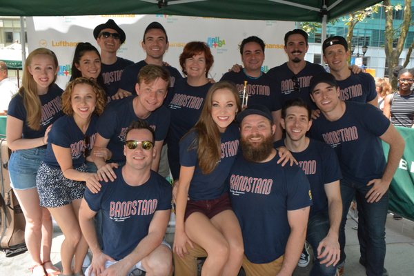 Photo Coverage: Casts of COME FROM AWAY. CHARLIE, and More Dazzle Broadway In Bryant Park Image