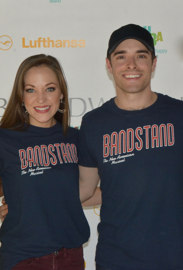 Photo Coverage: Casts of COME FROM AWAY. CHARLIE, and More Dazzle Broadway In Bryant Park Image