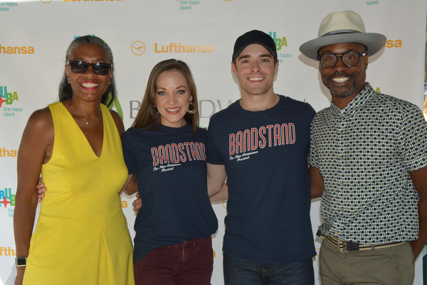 Photo Coverage: Casts of COME FROM AWAY. CHARLIE, and More Dazzle Broadway In Bryant Park Image