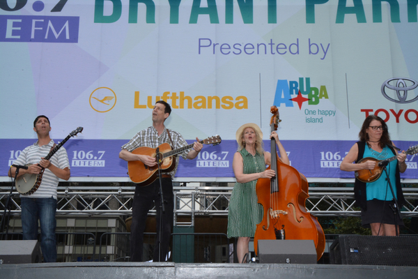 David Finch, David Lutken, Helen Russell and Darcie Deaville Photo