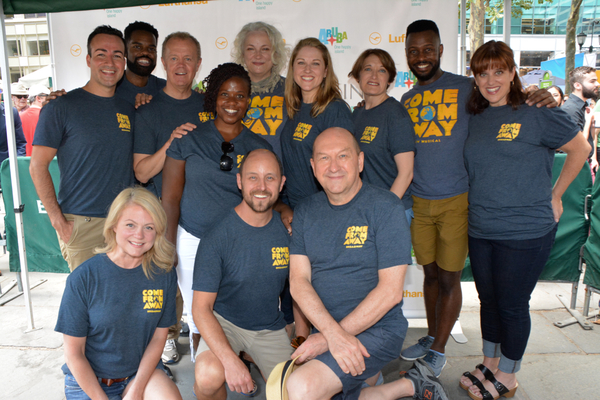 Photo Coverage: Casts of COME FROM AWAY. CHARLIE, and More Dazzle Broadway In Bryant Park Image