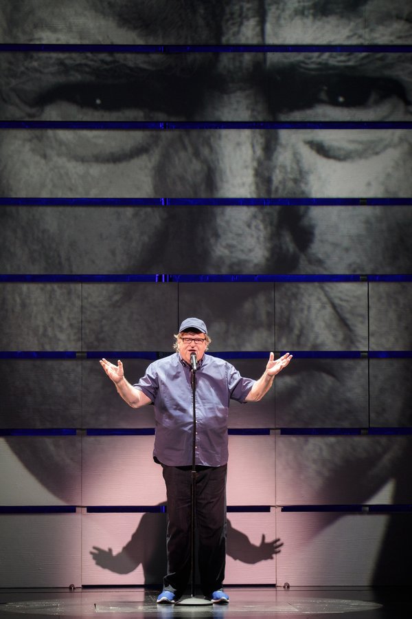Review: The Resistance Hits Broadway in Michael Moore's THE TERMS OF MY SURRENDER Image