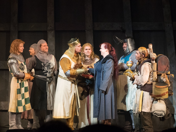 Photo Coverage: Curtain Call And Press Night Celebration Of 3D Theatricals' SPAMALOT Image