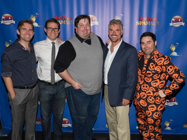 Photo Coverage: Curtain Call And Press Night Celebration Of 3D Theatricals' SPAMALOT Image