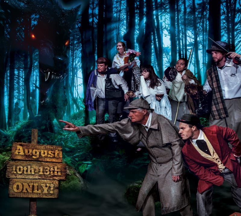 Review: Montevallo Main Street Players Release the Comedy Hounds in BASKERVILLE Image