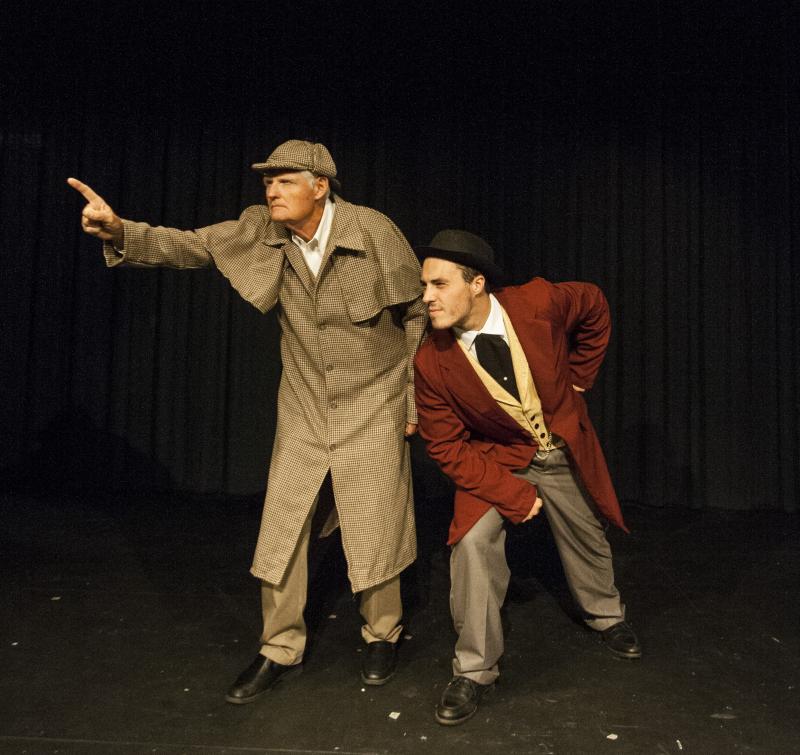 Review: Montevallo Main Street Players Release the Comedy Hounds in BASKERVILLE Image