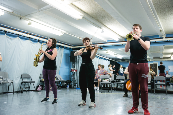 Rachael McAllister, Ellie-Jane Goddard, and Gary Mitchinso Photo