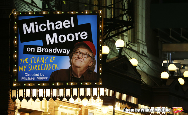 Photo Coverage: Michael Moore Takes Opening Night Bows in THE TERMS OF MY SURRENDER Image