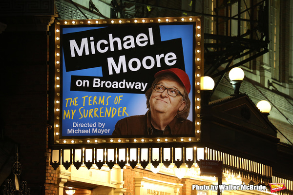 Photo Coverage: Michael Moore Takes Opening Night Bows in THE TERMS OF MY SURRENDER Image