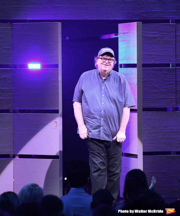 Photo Coverage: Michael Moore Takes Opening Night Bows in THE TERMS OF MY SURRENDER Image