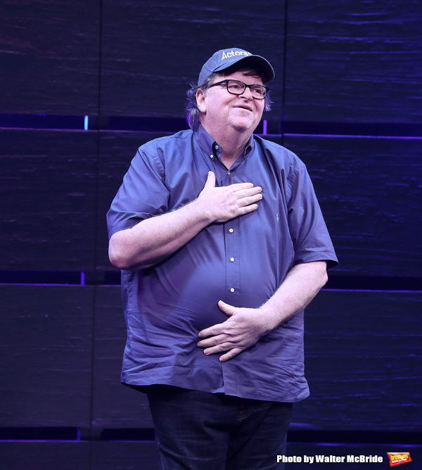 Photo Coverage: Michael Moore Takes Opening Night Bows in THE TERMS OF MY SURRENDER Image