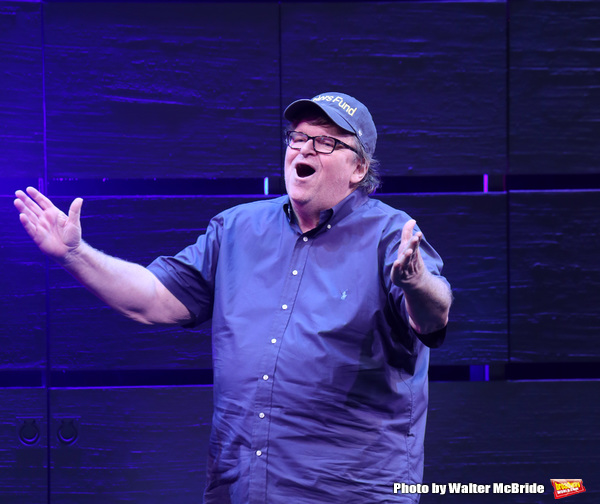 Photo Coverage: Michael Moore Takes Opening Night Bows in THE TERMS OF MY SURRENDER Image