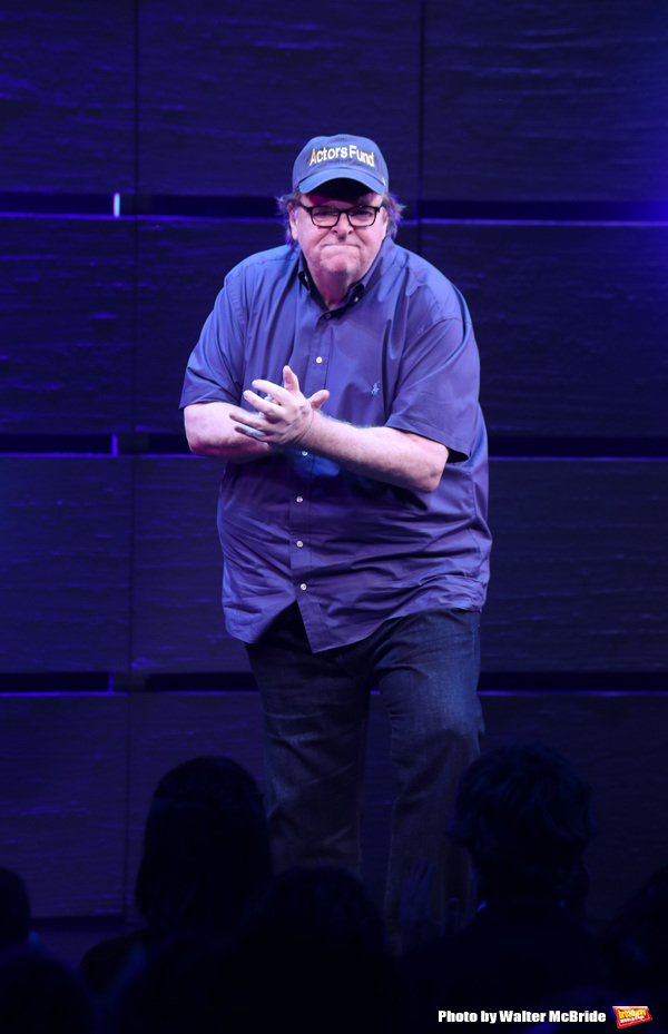 Photo Coverage: Michael Moore Takes Opening Night Bows in THE TERMS OF MY SURRENDER Image