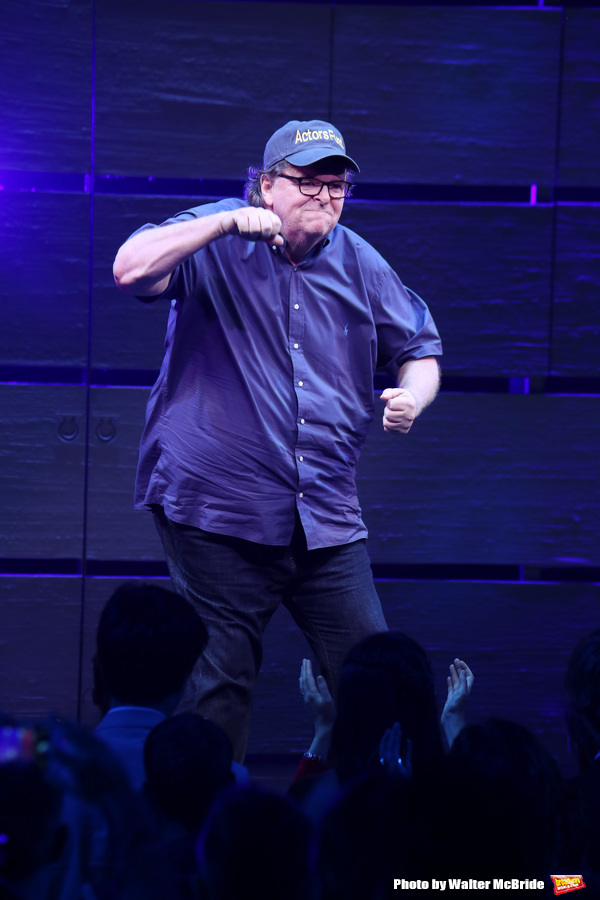 Photo Coverage: Michael Moore Takes Opening Night Bows in THE TERMS OF MY SURRENDER Image