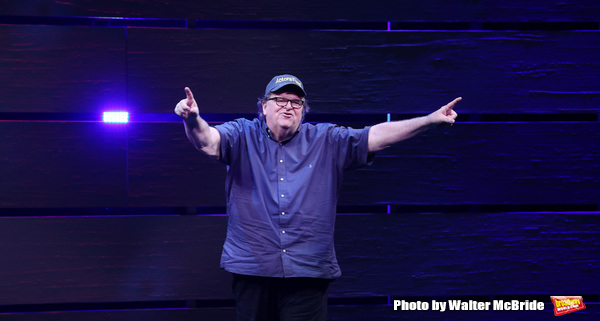 Photo Coverage: Michael Moore Takes Opening Night Bows in THE TERMS OF MY SURRENDER Image