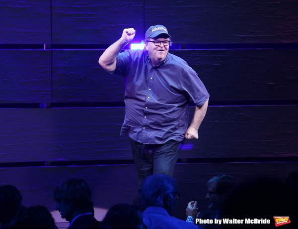 Photo Coverage: Michael Moore Takes Opening Night Bows in THE TERMS OF MY SURRENDER Image
