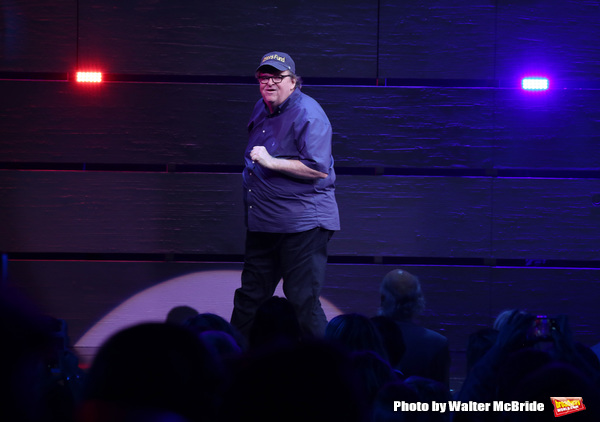 Photo Coverage: Michael Moore Takes Opening Night Bows in THE TERMS OF MY SURRENDER Image