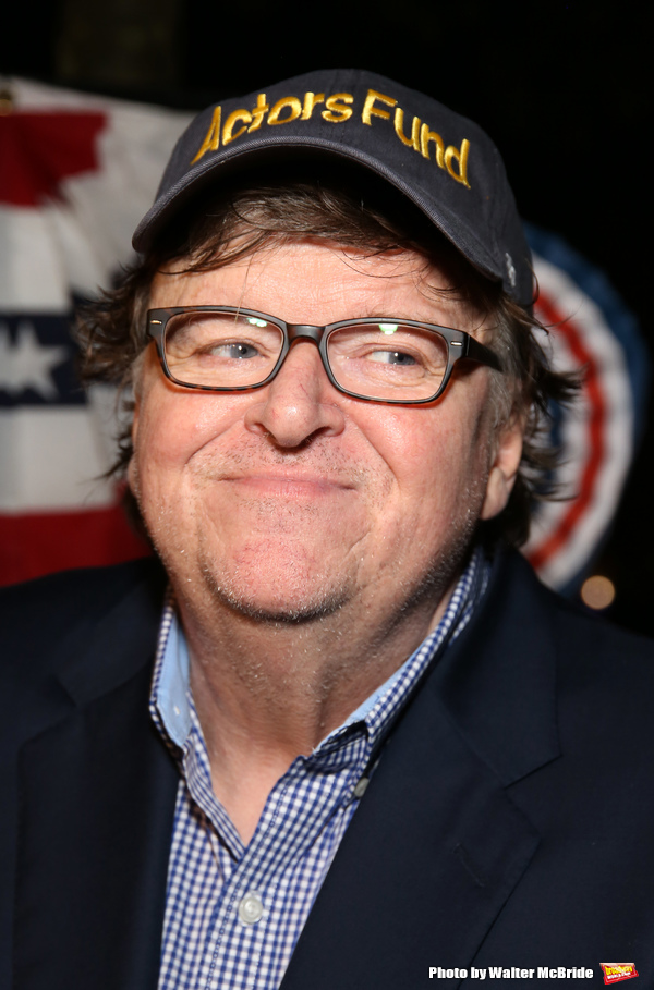 Photo Coverage: Michael Moore Celebrates Broadway Debut in THE TERMS OF MY SURRENDER Image